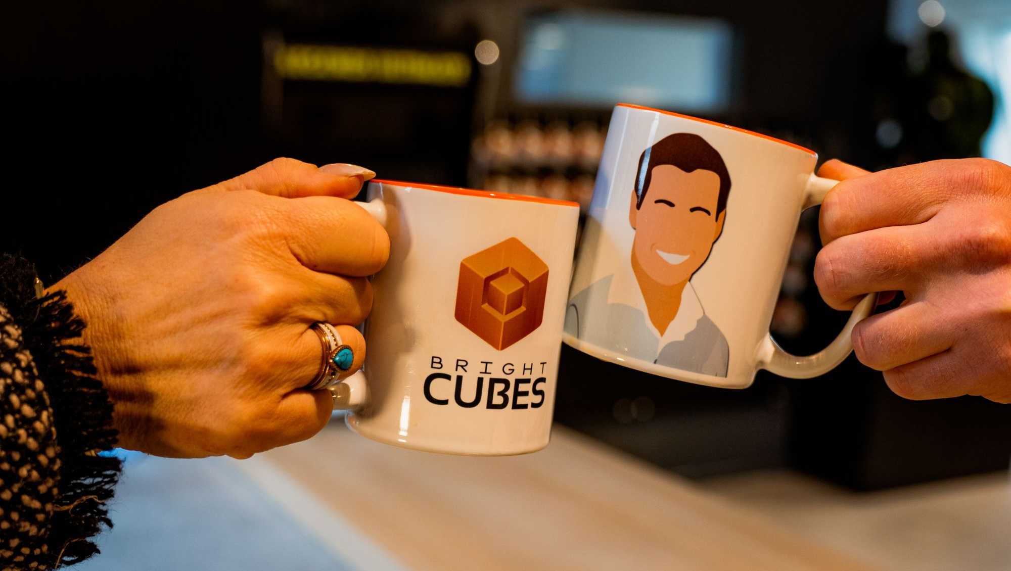 Bright Cubes Koffie Branding